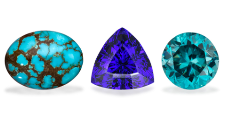 Blue Topaz, Tanzanite, and Turquoise – The December Birthstones