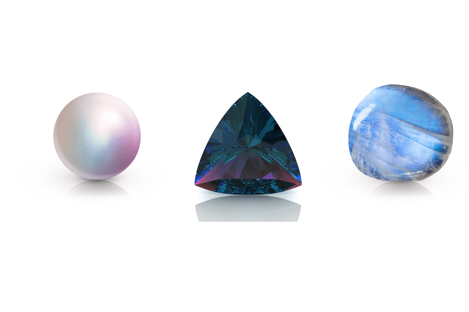 ALEXANDRITE, MOONSTONE, AND PEARL – THE JUNE BIRTHSTONES