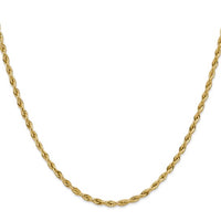 Thumbnail for 10-Karat 3mm Semi-Solid Rope Chain - 18