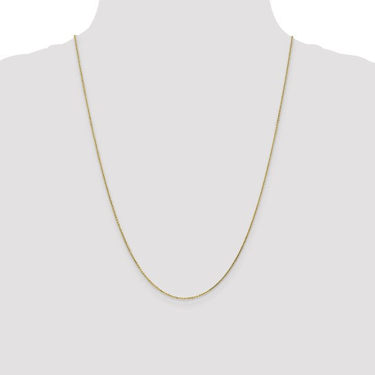 10karat .95mm D/C Cable Chain