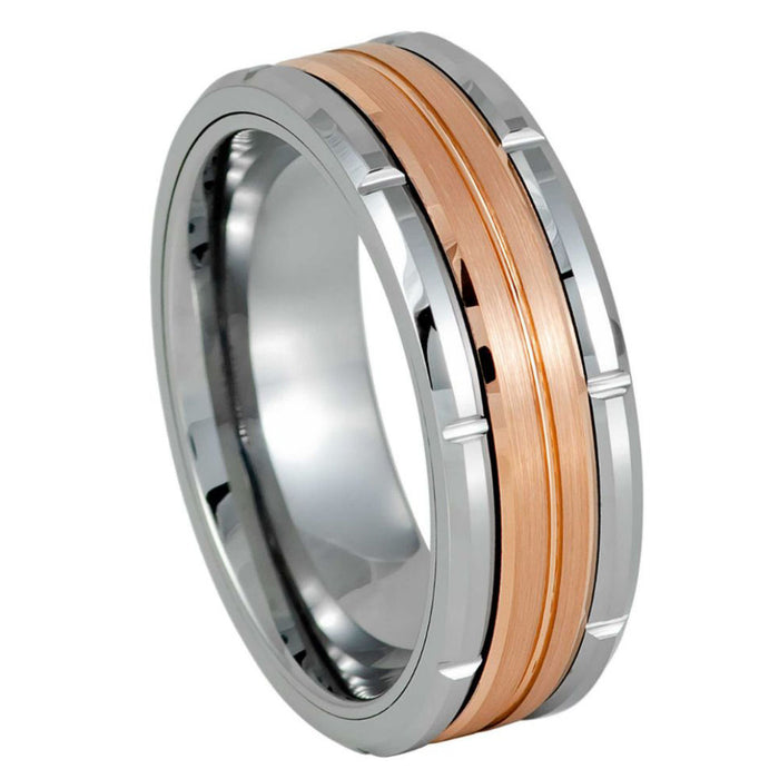 The Shady - 8mm Tungsten Ring