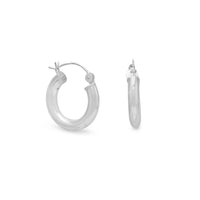Thumbnail for 4mm x 20mm Hoop Earrings with Click