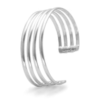 Thumbnail for 4 Row Polished Cuff