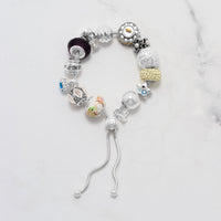 Thumbnail for 8mm Sterling Silver Bead with 4mm Hole