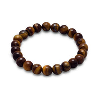 Thumbnail for Tiger's Eye Bead Stretch Bracelet
