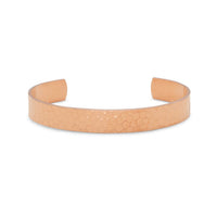 Thumbnail for 9.9mm Hammered Solid Copper Cuff