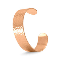 Thumbnail for 19mm Hammered Solid Copper Cuff Bracelet