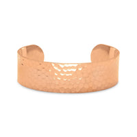 Thumbnail for 19mm Hammered Solid Copper Cuff Bracelet