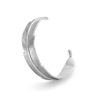 Thumbnail for Oxidized Feather Cuff Bracelet