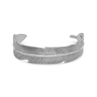 Thumbnail for Oxidized Feather Cuff Bracelet
