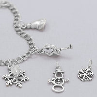 Thumbnail for Oxidized Snowflake Charm