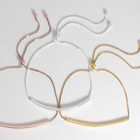 Thumbnail for Silver Bar Friendship Bolo Bracelet