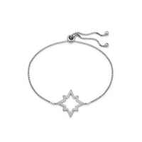 Thumbnail for Adjustable Star CZ Bolo Bracelet