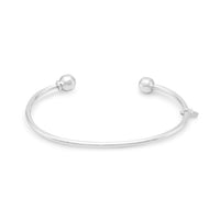 Thumbnail for Charm Cuff with Ball End