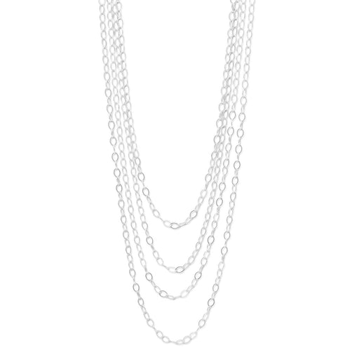 100" Open Link Cable Necklace