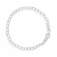 Thumbnail for Oval Diamond Cut Link Chain
