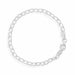 Oval Diamond Cut Link Chain