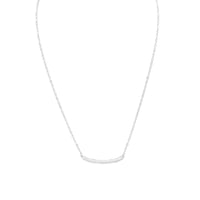 Thumbnail for Faceted Clear Quartz Bead Necklace - April Birthstone