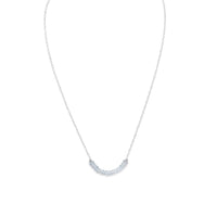 Thumbnail for Faceted Aquamarine Bead Necklace - March Birthstone