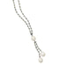 Labradorite Necklace with Cultured Freshwater Pearl Drop