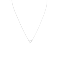 Thumbnail for Matte Cut Out Heart Necklace