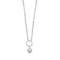 Thumbnail for Sparkly Rutilated Quartz Long Necklace