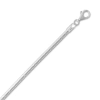 Thumbnail for 3mm Round Omega Necklace