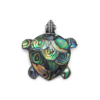 Thumbnail for Paua Shell Turtle Pin/Pendant