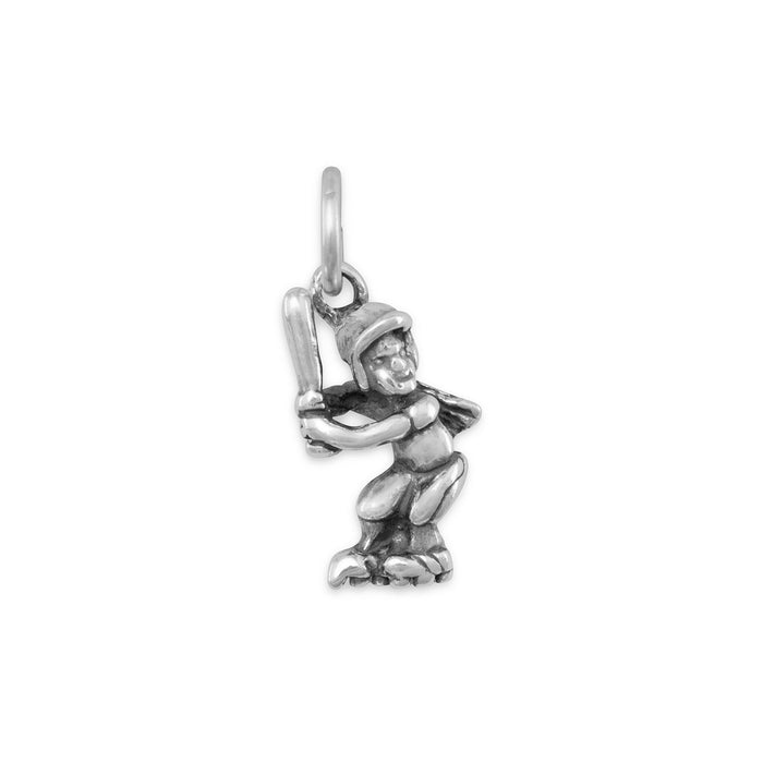 Girl Softball Player Charm