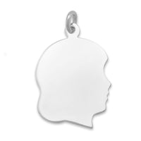 Thumbnail for Girl Silhouette Charm
