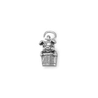 Thumbnail for Pig in Bucket Charm