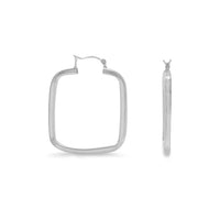 Thumbnail for 2 x 29mm Square Hoop Earrings
