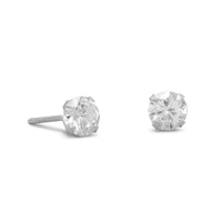 Thumbnail for 5mm CZ Stud Earrings