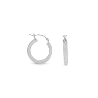 Thumbnail for 3mm x 20mm Hoop Earrings with Click