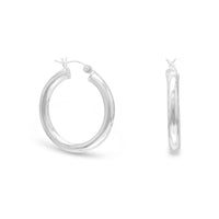 Thumbnail for 4mm x 29mm Hoop Earrings with Click