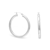 Thumbnail for 4mm x 40mm Hoop Earrings with Click