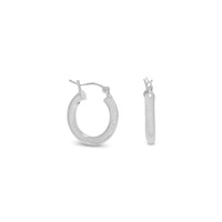 Thumbnail for 3mm x 18mm Hoop Earrings with Click Closure