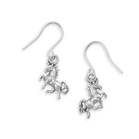 Thumbnail for Pretty Prancing Unicorn French Wire Earrings