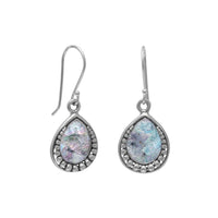 Thumbnail for Ancient Roman Glass Earrings with Bead Design