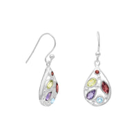 Thumbnail for Multishape Stone French Wire Earrings