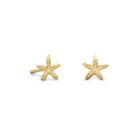 Thumbnail for Gold Plated Starfish Stud Earrings