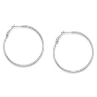 Thumbnail for 1mmx40mm Clip Post Hoop Earrings