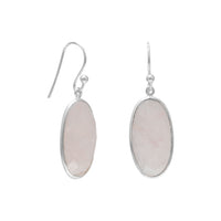Thumbnail for Rose Quartz French Wire Earrings