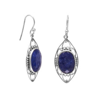 Thumbnail for Polished Corundum French Wire Earrings