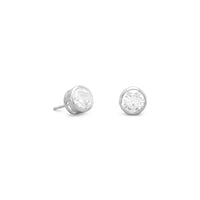 Thumbnail for Bezel Set CZ Stud Earrings