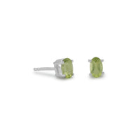 Thumbnail for Oval Peridot Earrings