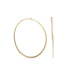 14 Karat Gold Plated Hoop Earrings