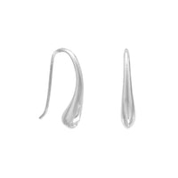 Thumbnail for Curved Pear Shape Wire Earrings