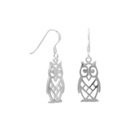 Thumbnail for Cut Out Owl Earrings