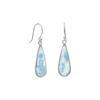 Thumbnail for Pear Shape Larimar Earrings